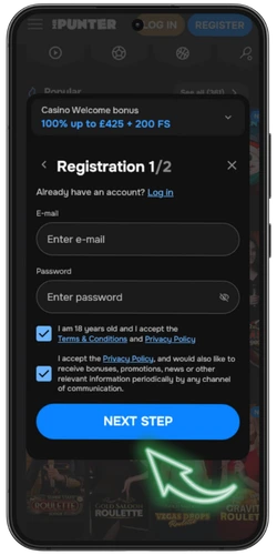 Log in or register
