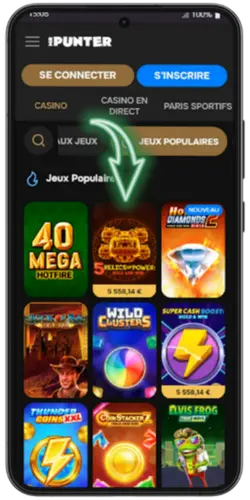 Jouer aux machines à sous