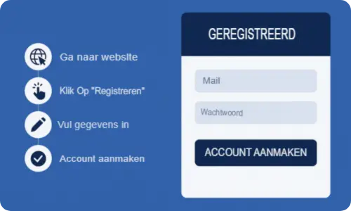 Registratie bij casino
