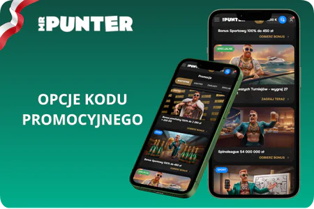 Opções de código promocional  Mr Punter