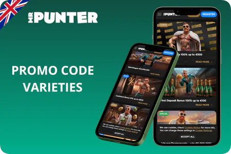 Promo Code Varieties Mr Punter