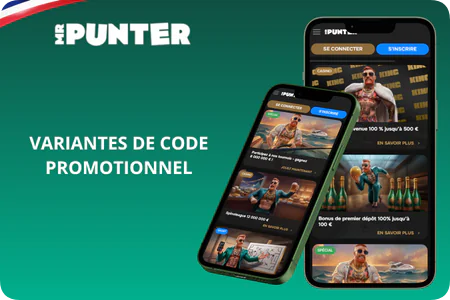 Variantes de code promotionnel Mr Punter